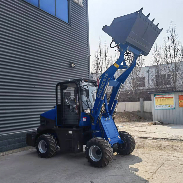 CNCMC 1.2 ton hydraulic control articulated mini loaders