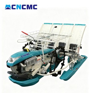 CNCMC 4 Row 6 Row Rice Paddy Seeders Walk Behind Hand Push Transplanter Planting